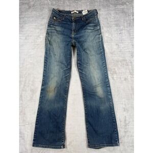 Levis Jeans Womans 12M Blue Deim Medium Wash 512 Perfectly Slimming Bootcut Y2K